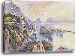 Постер Брюль Луи The Island of Capri