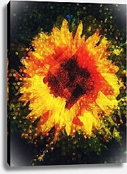 Постер Бернат Сильвер (совр) You are a radiant sunflower, 2018