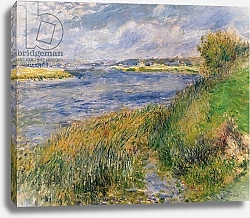 Постер Ренуар Пьер (Pierre-Auguste Renoir) The Banks of the Seine, Champrosay, 1876