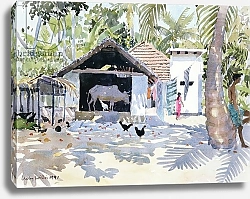 Постер Виллис Люси (совр) The Backwaters, Kerala, India, 1991