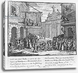 Постер Хогарт Уильям Masquerades and Operas, Burlington Gate, 1724 2