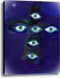 Постер Мониц Коламбус Нэнси (совр) They have eyes and shall not see, 2015,