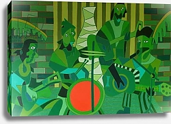 Постер Джоэл Тимоти The french vermilion drum, 2012, oil on canvas