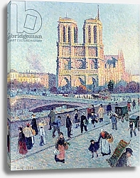 Постер Люс Максимильен Le Quai St. Michel and Notre Dame, 1901