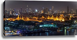 Постер Таиланд, Бангкок. Ночной город