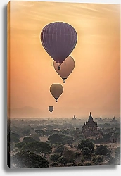 Постер Воздушные шары над Камбоджей