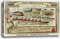 Постер Школа: Французская Rowing regatta 1