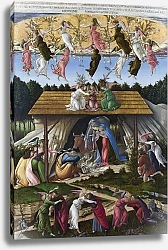 Постер Боттичелли Сандро (Sandro Botticelli) Мистическое рождение