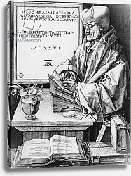 Постер Дюрер Альбрехт Desiderius Erasmus of Rotterdam, 1526
