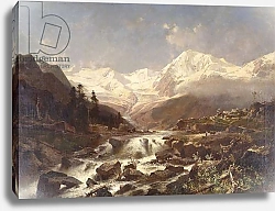 Постер Ютенбергер Франц Koenigspitze-Tirol, 1877