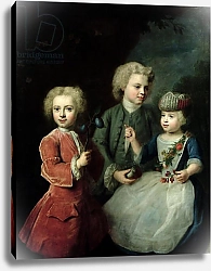 Постер Деннер Бальтазар The Children of Councillor Barthold Heinrich Brockes