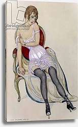 Постер Вегенер Герда Lady in Underwear, 1917