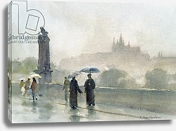 Постер Чемберлейн Тревор (совр) Umbrellas, Charles Bridge, Prague