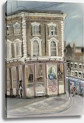 Постер Эллиот София (совр) 'The Queen' pub, Bellefields Road