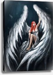 Постер Девушка ангел