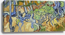 Постер Ван Гог Винсент (Vincent Van Gogh) Корни и стволы