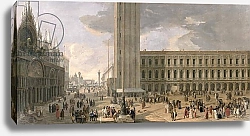 Постер Карлеварис Лука View of Piazza San Marco, Venice, c.1726