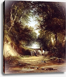 Постер Бодингтон Анри Дорожка среди деревьев