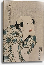 Постер Утагава Кунисада Nakamura Utaemon III as the Monkey Trainer Yojiro