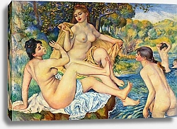 Постер Ренуар Пьер (Pierre-Auguste Renoir) Большие купальщицы 3