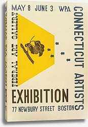 Постер Неизвестен Exhibition WPA Connecticut artists
