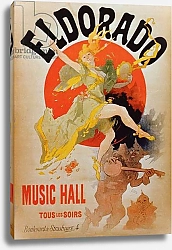 Постер Школа: Французская 19в. Advertisement for 'Eldorado Music Hall'
