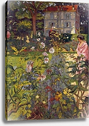 Постер Вюйар Эдуар Garden at Vaucresson, 1920