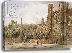 Постер Инс Джозеф St. John's College, Cambridge, 1843