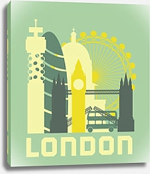 Постер Символы Лондона #2
