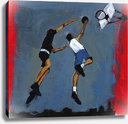 Постер Повис Поль (совр) Basketball players, 2009