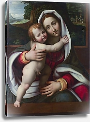 Постер Неизвестен Дева Мария с младенцем 15