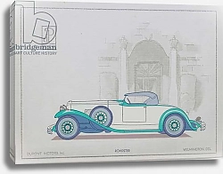Постер Школа: Американская 20в. DuPont Motor Cars: Roadster, 1921