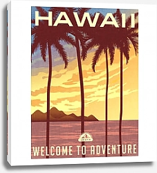 Постер Гавайи
