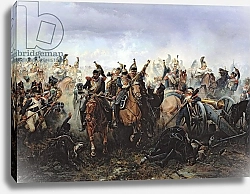 Постер Виллевальде Богдан The Battle of La Fere-Champenoise, on the 25th March 1814, 1891