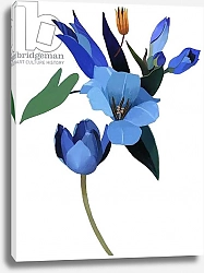 Постер Хируёки Исутзу (совр) blues bouquet