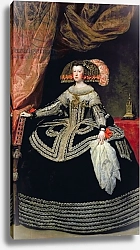 Постер Веласкес Диего (DiegoVelazquez) Queen Maria Anna of Austria, 1652