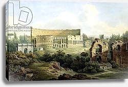 Постер Смит Джон (акв) The Colosseum, Rome, 1802