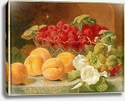 Постер Стэннард Элоиза Bowl of raspberries and peaches