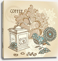 Постер Кофе и кружево