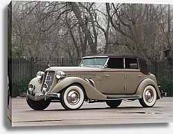 Постер Auburn 851 SC Convertible Sedan '1935