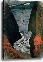 Постер Лакомб Джордж Cliffs near Camaret