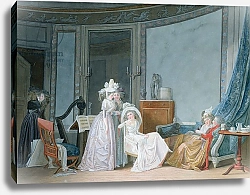 Постер Малле Жан-Батист Meeting in a Salon, 1790