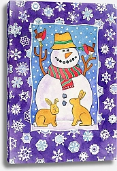 Постер Бакстер Кэти (совр) Christmas Snowflakes, 1995