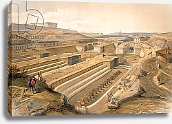 Постер Docks at Sebastopol, plate from 'The Seat of War in the East', pub. by Paul & Dominic Colnaghi & Co., 1856
