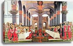 Постер Боттичелли Сандро (Sandro Botticelli) The Wedding Feast