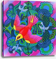 Постер Таттерсфильд Джейн (совр) Swooping bird, 2013,