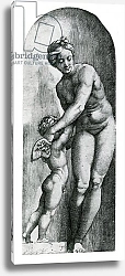 Постер Школа: Итальянская 17в. Venus and Amor, 17th Century