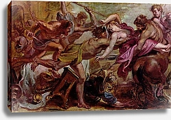 Постер Рубенс Петер (Pieter Paul Rubens) Похищение Гипподамии