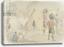 Постер Лич Джон Highland Regiment in Camp