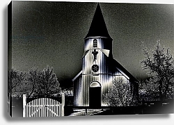 Постер Лайонс Джой (совр) Our Church on an Evening, 2015